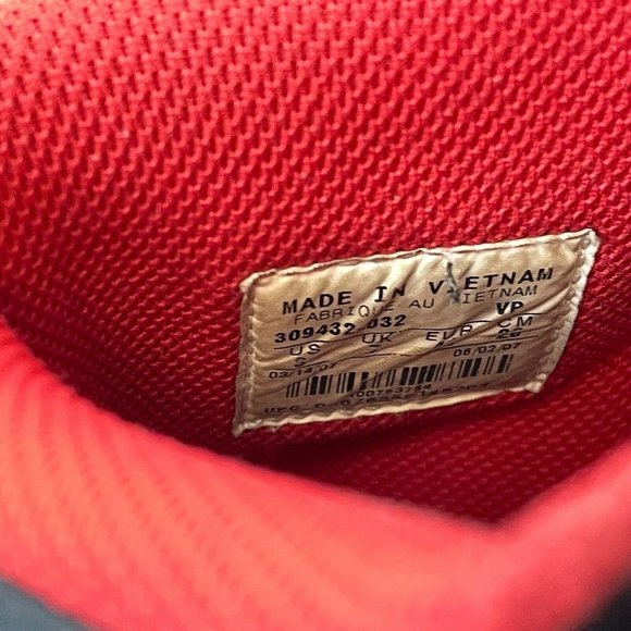 Nike Dunk High Shoes Black Bright Cactus Orange Blaze Red Mens Size 8 - Picture 6 of 8